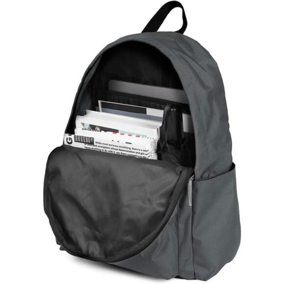 Backpack for Men and Women - Basic Bookbag Casual Daypack Backpacks - Picture 5 of 6